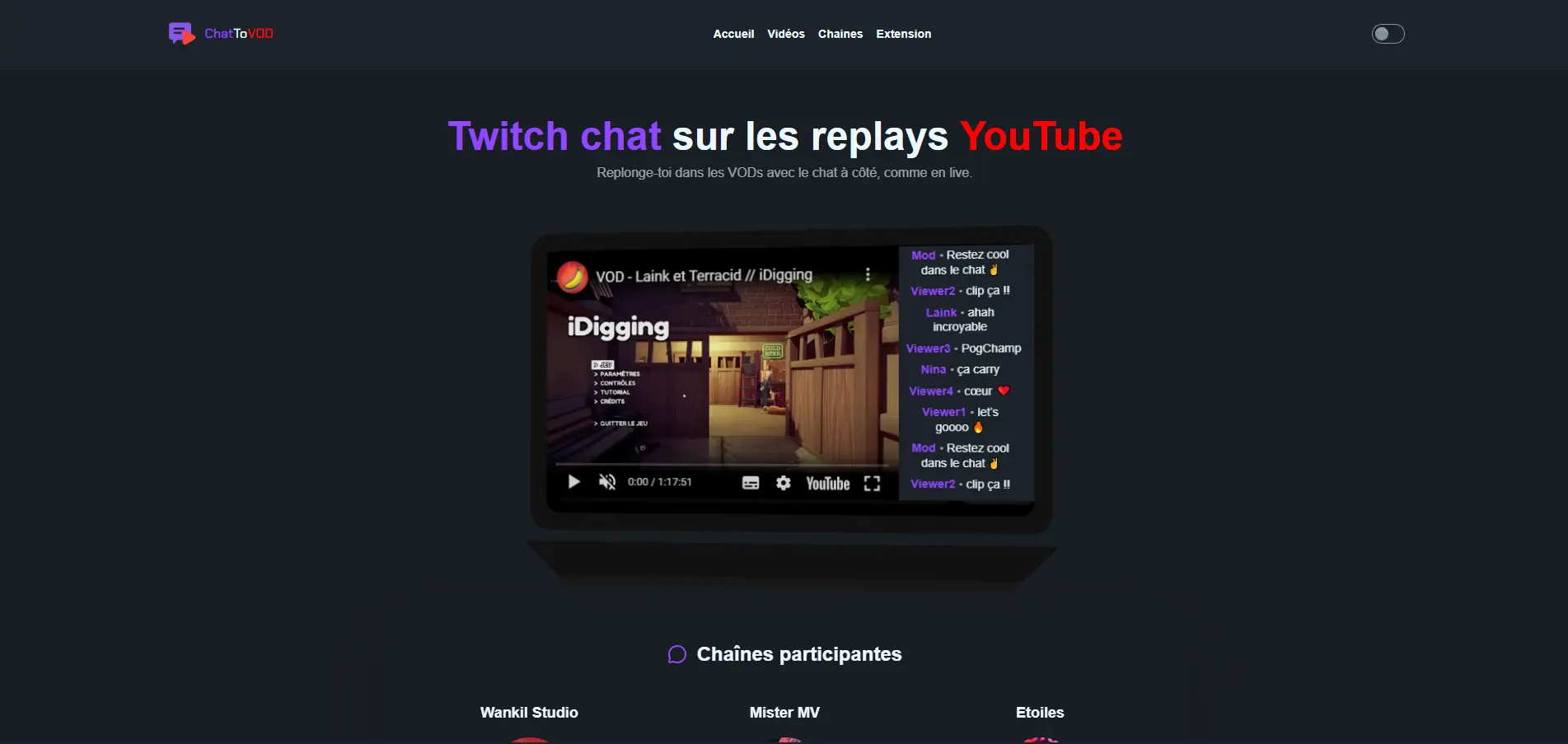 Chat To VOD