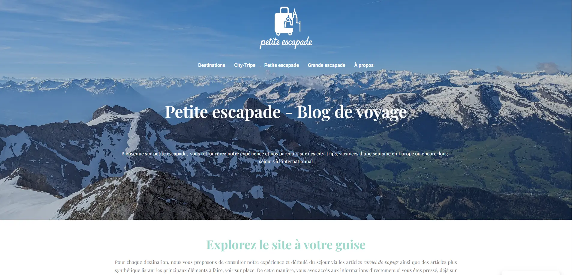 Petite escapade
