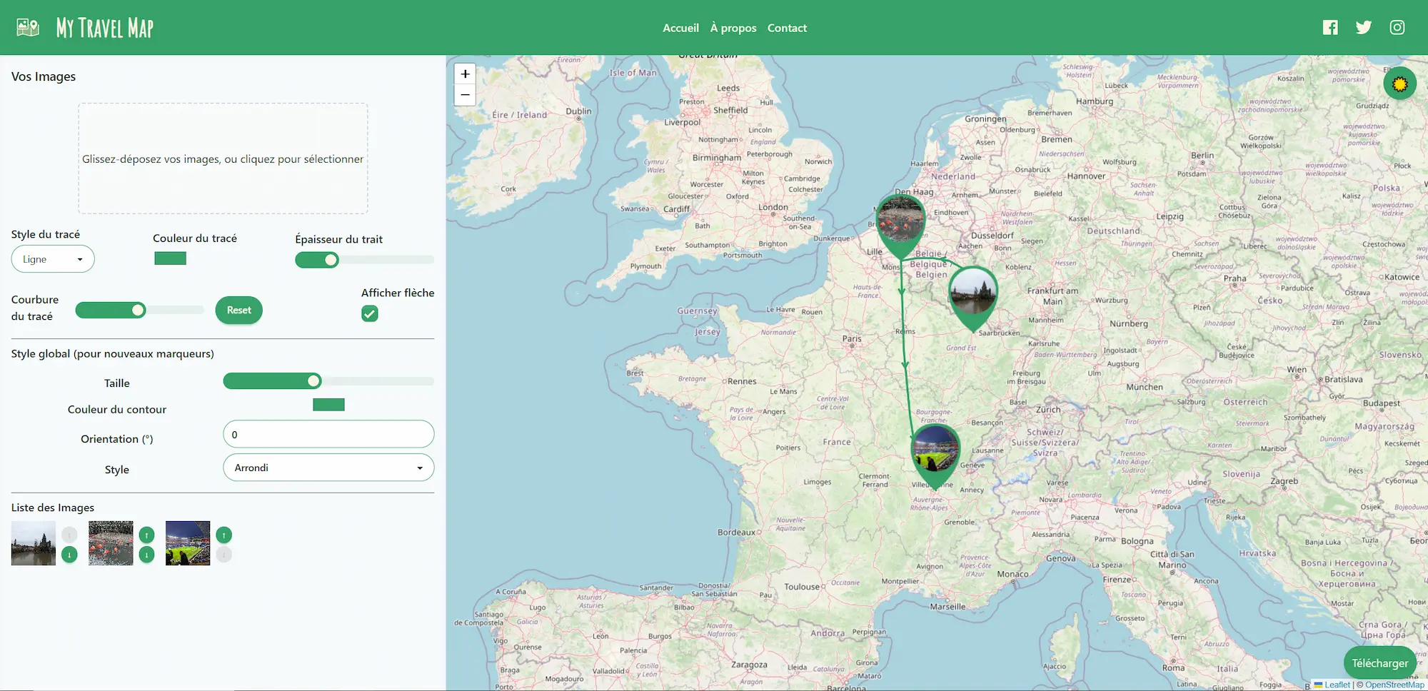 My travel Map